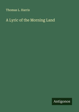 A Lyric of the Morning Land