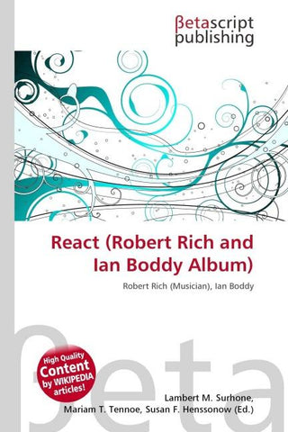 React (Robert Rich and Ian Boddy Album)