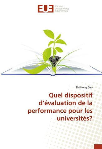 Quel dispositif d'évaluation de la performance pour les universités?