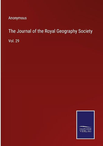 The Journal of the Royal Geography Society