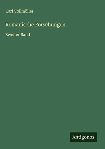 Romanische Forschungen