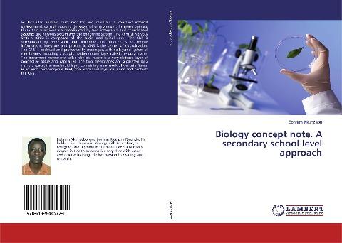 Biology concept note. A secondary school level approach
