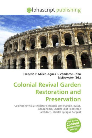 Colonial Revival Garden Restoration and Preservation