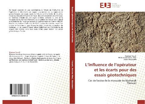 L'influence de l'opérateur et les écarts pour des essais géotechniques