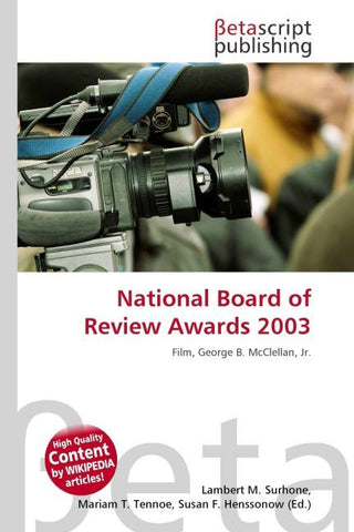 National Board of Review Awards 2003