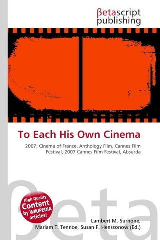 To Each His Own Cinema