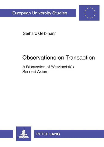 Observations on Transaction