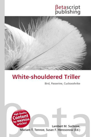 White-shouldered Triller