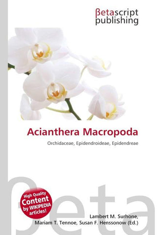 Acianthera Macropoda