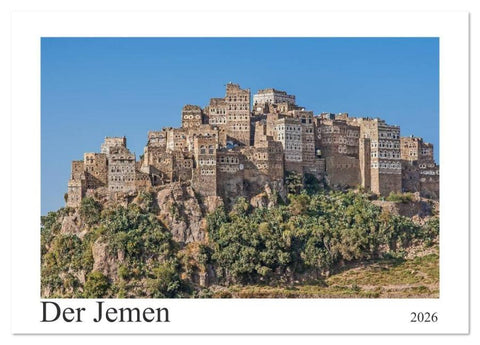 Der Jemen (Tischkalender 2026 DIN A5 quer), CALVENDO Monatskalender