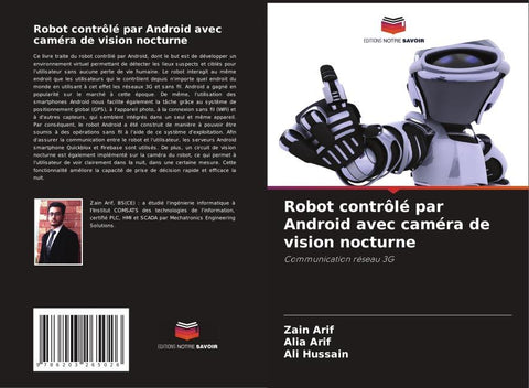 Robot contrôlé par Android avec caméra de vision nocturne