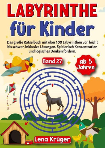 Labyrinthe für Kinder ab 5 Jahren - Band 27