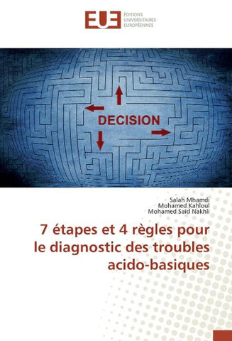 7 étapes et 4 règles pour le diagnostic des troubles acido-basiques