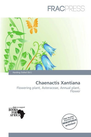 Chaenactis Xantiana