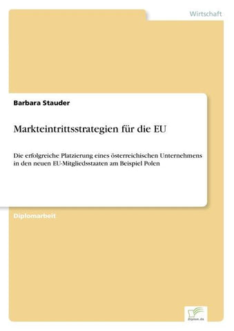 Markteintrittsstrategien für die EU
