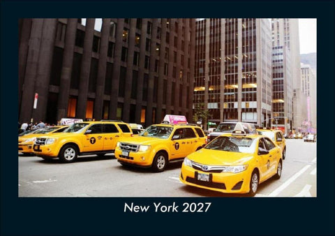 New York 2027 Fotokalender DIN A5