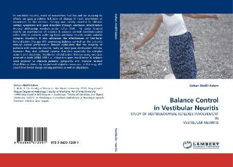Balance Control in Vestibular Neuritis