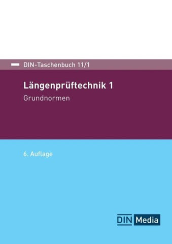 DIN-Taschenbuch 11/1