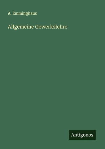 Allgemeine Gewerkslehre