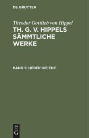 Ueber die Ehe