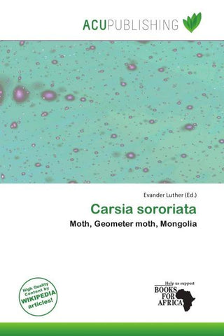 Carsia sororiata