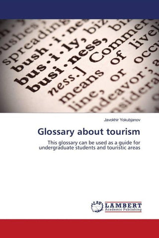 Glossary about tourism