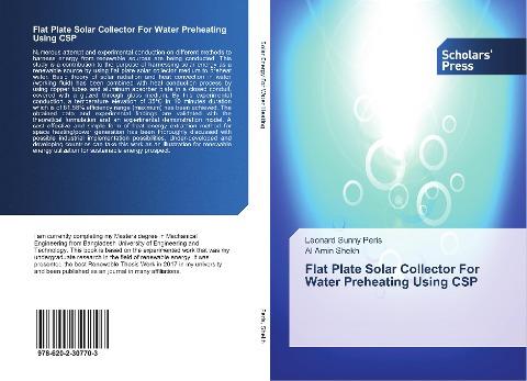 Flat Plate Solar Collector For Water Preheating Using CSP
