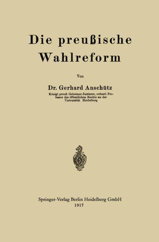 Die preußische Wahlreform