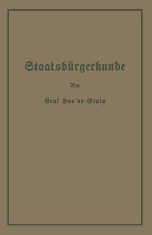 Staatsbürgerkunde