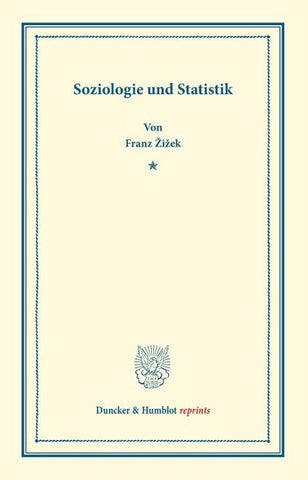 Soziologie und Statistik.