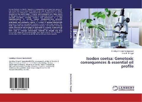 Isodon coetsa: Genotoxic consequences & essential oil profile