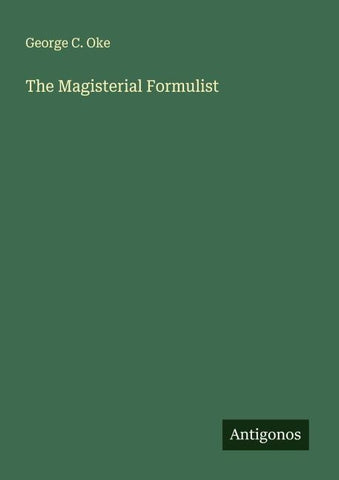 The Magisterial Formulist
