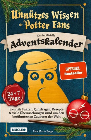 Unnützes Wissen für Potter-Fans – Der inoffizielle Adventskalender