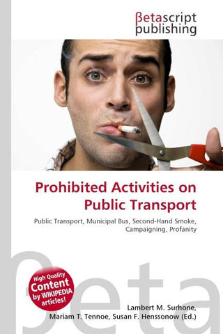 Prohibited Activities on Public Transport