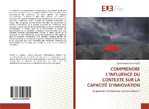 COMPRENDRE L'INFLUENCE DU CONTEXTE SUR LA CAPACITÉ D'INNOVATION