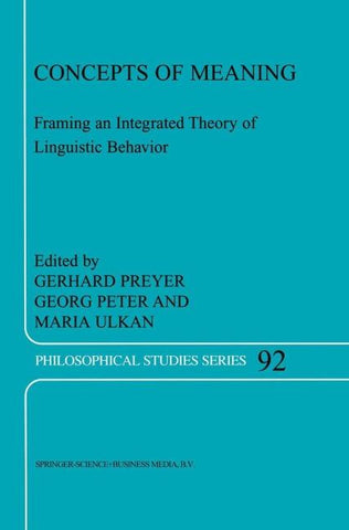 Concepts of Meaning