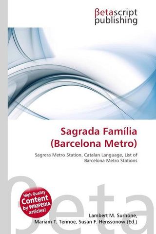 Sagrada Família (Barcelona Metro)