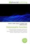 Holomorphic function