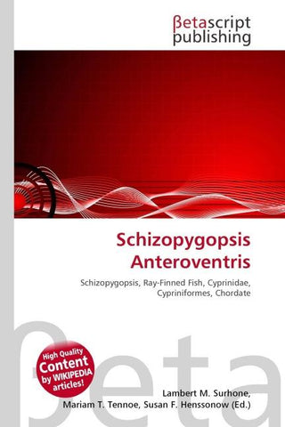 Schizopygopsis Anteroventris