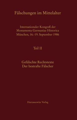 Fälschungen im Mittelalter