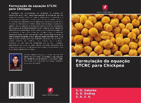 Formulação da equação STCRC para Chickpea