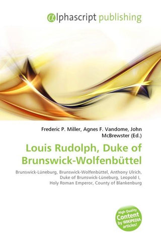 Louis Rudolph, Duke of Brunswick-Wolfenbüttel