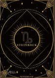 Edles Notizbuch Sternzeichen Steinbock | Designed by Alfred Herler