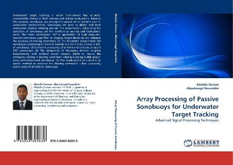 Array Processing of Passive Sonobuoys for Underwater Target Tracking