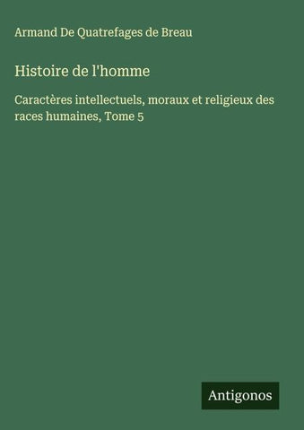 Histoire de l'homme