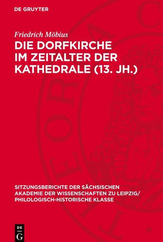 Die Dorfkirche im Zeitalter der Kathedrale (13. Jh.)