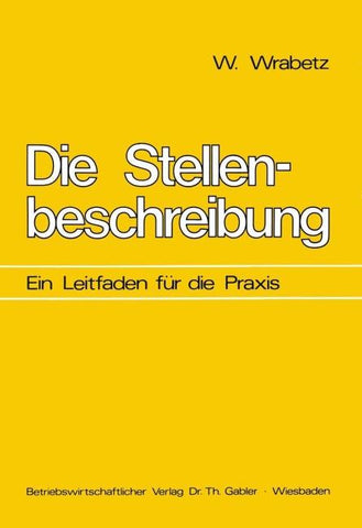 Die Stellenbeschreibung