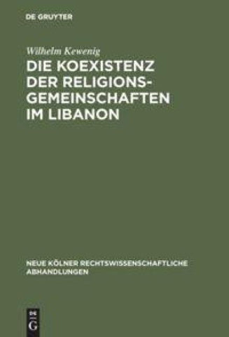 Die Koexistenz der Religionsgemeinschaften im Libanon