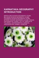Karnataka geography Introduction