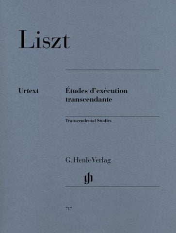 Franz Liszt - Études d’exécution transcendante